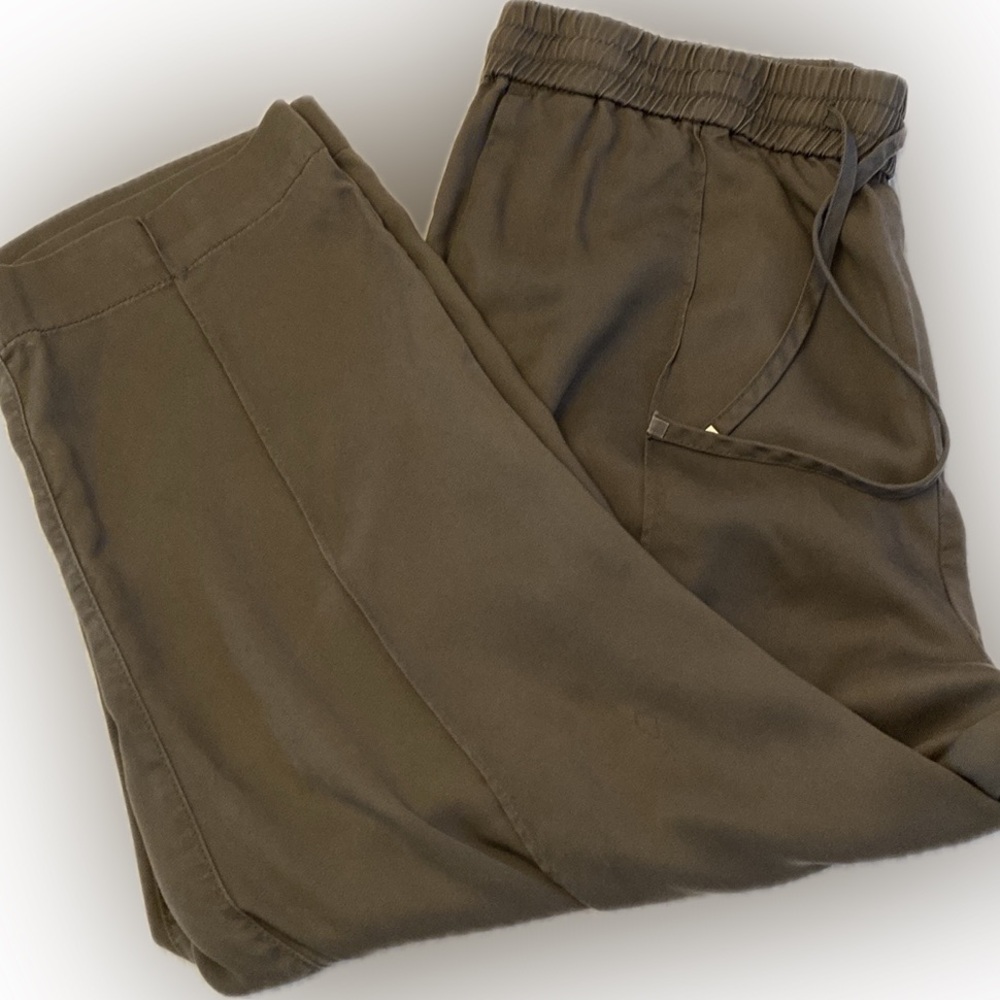 Olive green pants